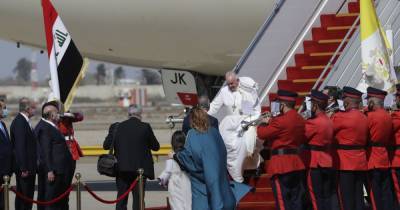 Франциск - Символическая поездка Папа Римский впервые в истории прибыл с визитом в Ирак - tsn.ua - Италия - Ирак - Багдад