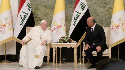 Папа римский призвал жителей Ирака к миру без насилия - golos-ameriki.ru - Ирак - Багдад