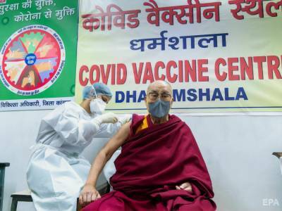 Далай-лама привился от коронавируса вакциной Covishield - gordonua.com - Дхармсать