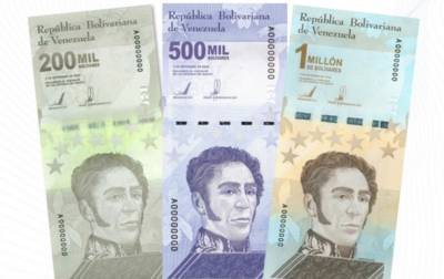 Венесуэла вводит банкноты номиналом в 1 миллион боливаров - real-vin.com - Украина - Евросоюз - Венесуэла - с. 8 Марта