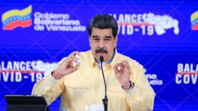 Николас Мадуро - Мадуро заявил о хорошем самочувствии после прививки "Спутником V" - polit.info - Венесуэла