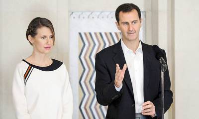 Башар Асад - Асма Асад - Президент Сирии Асад и его супруга заразились коронавирусом - capital.ua - Украина - Сирия
