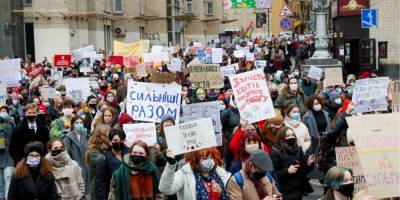 «За это стоял Майдан». Соцсети о Марше женщин 2021 года - nv.ua - Киев