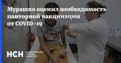 Михаил Мурашко - Мурашко оценил необходимость повторной вакцинации от COVID-19 - nsn.fm - Россия