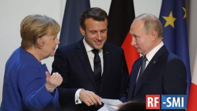Путин, Меркель и Макрон обсудили здоровье Навального и конфликт в Донбассе - rf-smi.ru - Евросоюз