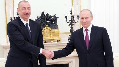 Владимир Путин - Ильхам Алиев - Путин и Алиев провели телефонный разговор - iz.ru - Россия - Азербайджан - Израиль