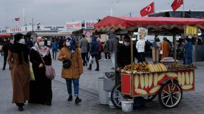 За сутки в Турции выявлено 54 562 случаев коронавируса - russian.rt.com - Россия - Турция