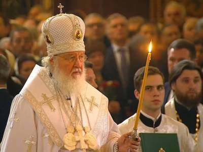 патриарх Кирилл - Патриарх Кирилл заявил, что через святые дары невозможно заразиться коронавирусом - rosbalt.ru - Русь