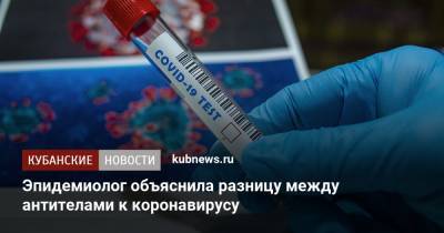 Эпидемиолог объяснила разницу между антителами к коронавирусу - kubnews.ru