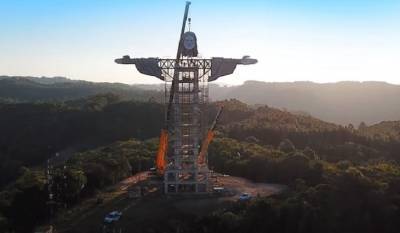 Новую статую Христа строят в Бразилии - mirnov.ru - Польша - Бразилия - Индонезия - Рио-Де-Жанейро - Энкантадо