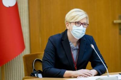 Ингрида Шимоните - В Литве предлагается продлить карантин, но предусмотреть больше льгот привившимся - obzor.lt - Литва