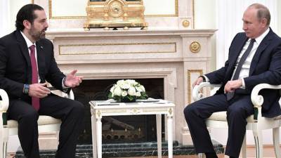 Харири обсудил с Путиным вопрос политического урегулирования кризиса в Ливане - inforeactor.ru - Россия - Сирия - Ливан