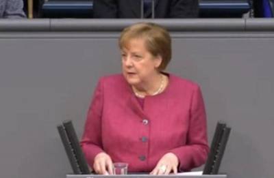 Ангела Меркель - Полный капут! Меркель освистали в бундестаге за новые ограничения и ущемление свобод - bloknot.ru - Германия