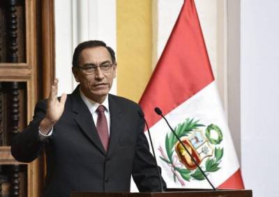 Экс-президенту Перу Вискарре запрещено заступать на государственные должности из-за скандала с вакцинами - unn.com.ua - Украина - Киев - Перу