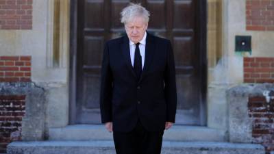 Борис Джонсон - принц Филипп - Георгий СВЯТОЙ (Святой) - Джонсон не был на похоронах принца Филиппа, но почтил его память: видео - 24tv.ua - Англия - Лондон