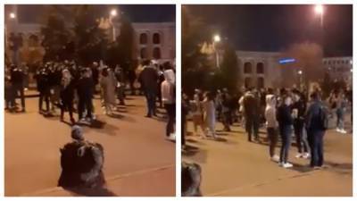 Да что там тот карантин: молодежь в центре Киева вышла на массовые гуляния – видео - 24tv.ua - Киев