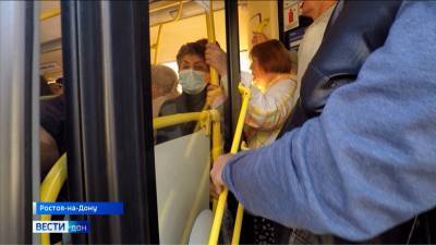 За март в общественном транспорте Ростова за отсутствие лицевых масок составили более 1100 протоколов - dontr.ru