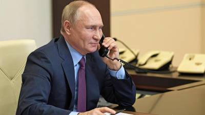 Владимир Путин - Александр Лукашенко - Путин и Лукашенко провели телефонный разговор - iz.ru - Россия - Израиль