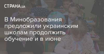 Юрий Кононенко - В Минобразования предложили украинским школам продолжить обучение и в июне - strana.ua
