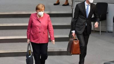 Ангела Меркель - После горячих споров: Бундестаг одобрил «аварийный тормоз» Меркель - germania.one - Берлин
