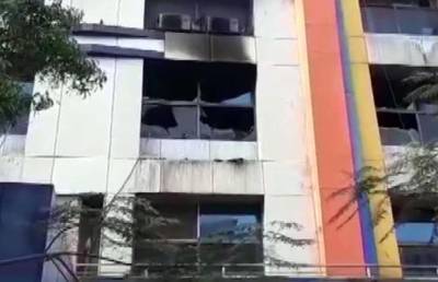 13 человек погибли при пожаре в госпитале для больных COVID в Индии - ont.by - Мумбаи - Mumbai