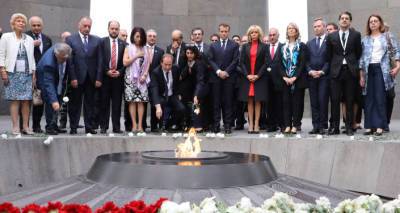 Эммануэль Макрон - Главы Франции и Канады сделали заявления в связи с Геноцидом армян - ru.armeniasputnik.am - Франция - Канада - Армения