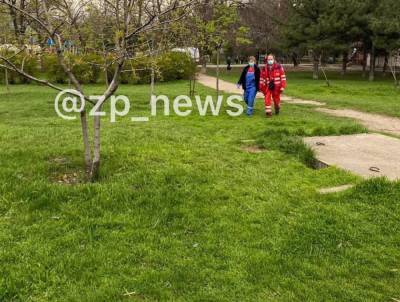 В запорожском парке маленький ребенок провалился в яму возле детской площадки - inform.zp.ua - Украина - Запорожье