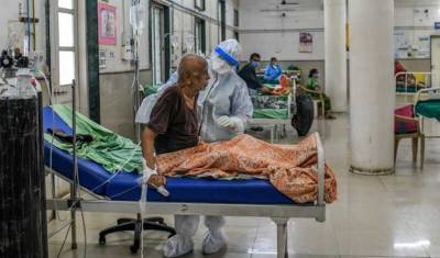 Рекордная заболеваемость коронавирусом в Индии привела к нехватке кислорода - newizv.ru - Джайпур
