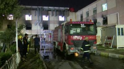Халед Аль-Михна - В результате пожара в больнице Багдада, где лечили больных коронавирусом, погибли 82 человека - news-front.info - Ирак - Baghdad