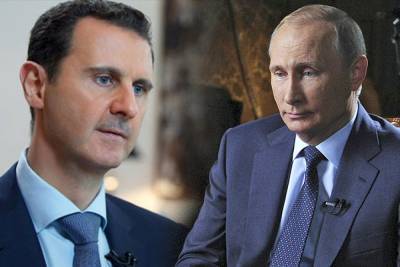 Владимир Путин - Башар Асад - Президент Сирии позвонил Владимиру Путину - news-front.info - Россия - Сирия