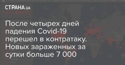 Максим Степанов - После четырех дней падения Covid-19 перешел в контратаку. Новых зараженных за сутки больше 7 000 - strana.ua