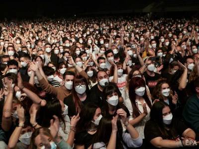 Эксперимент с концертом на 5 тыс. человек в Испании прошел успешно. COVID-19 заболели только шесть человек - gordonua.com - Испания - Палау