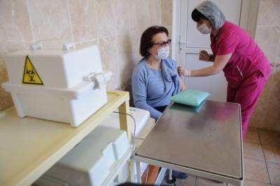В Притамбовье прививку против коронавируса сделали свыше 7 тысяч человек - tambov.mk.ru - район Тамбовский