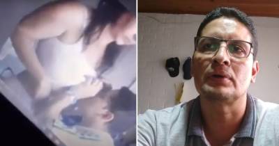 В Колумбии учитель католической школы оконфузился, начав приставать к жене прямо во время Zoom-урока - focus.ua - Колумбия - Пальмира