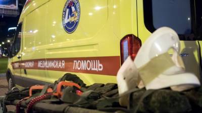 Карета скорой помощи с пациенткой перевернулась в Новой Москве - nation-news.ru - Москва
