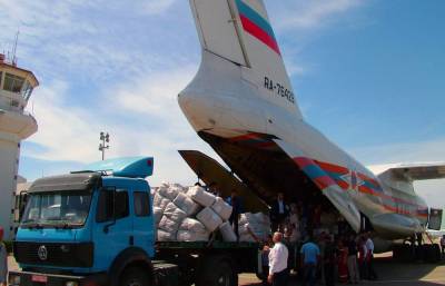 Индия - Самолеты МЧС России с грузом гуманитарной помощи приземлились в Индии - news-front.info - Россия