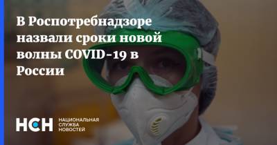 Анна Попова - В Роспотребнадзоре назвали сроки новой волны CОVID-19 в России - nsn.fm - Россия