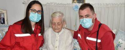 Илона Ковач - 107-летняя жительница Сербии привилась от COVID-19 - runews24.ru - Сербия - Нови-Сад