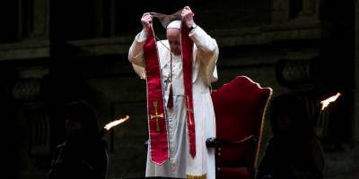 Франциск - Пасха-2021 западного обряда: папа римский проводит мессу в Ватикане — трансляция - nv.ua - Ватикан - Ватикан