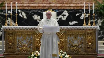 Франциск - Папа Франциск назвал постыдными военные расходы во время пандемии - golos-ameriki.ru