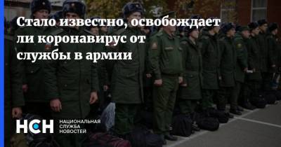 Андрей Дацко - Стало известно, освобождает ли коронавирус от службы в армии - nsn.fm - Россия