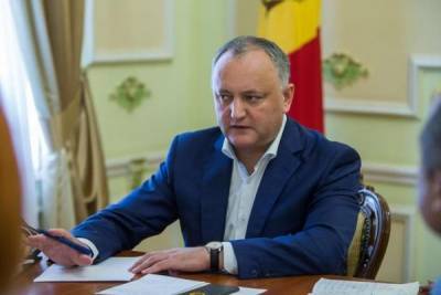 Майя Санду - Додон: Парламент Молдавии режимом ЧП ответил на хаос безвластия Санду - eadaily.com - Молдавия
