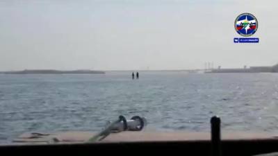 В Новосибирске двух мальчиков унесло течением на льдине - piter.tv - Новосибирск