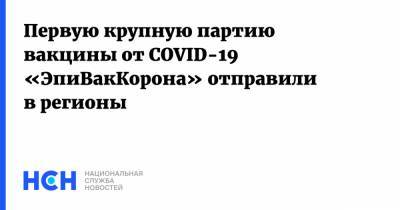 Ринат Максютов - Первую крупную партию вакцины от COVID-19 «ЭпиВакКорона» отправили в регионы - nsn.fm - Россия