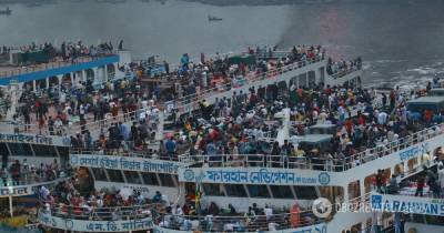В Бангладеш затонул паром с пассажирами: причина, погибшие. Фото - obozrevatel.com - Бангладеш - Нараянгандж