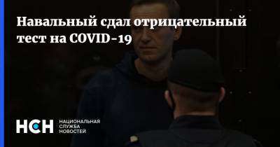 Алексей Навальный - Навальный сдал отрицательный тест на COVID-19 - nsn.fm - Владимирская обл.