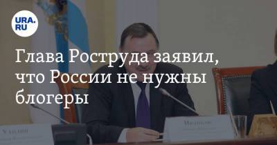 Михаил Иванков - Глава Роструда заявил, что России не нужны блогеры - ura.news - Россия
