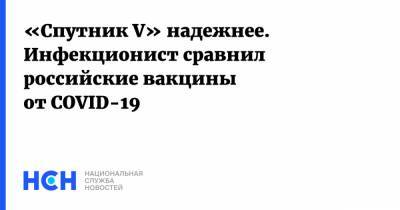 Николай Малышев - «Спутник V» надежнее. Инфекционист сравнил российские вакцины от COVID-19 - nsn.fm