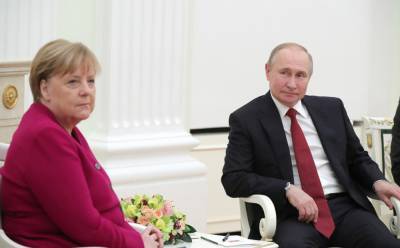 Владимир Путин - Ангела Меркель - В Берлине рассказали свою версию переговоров Путина и Меркель - obzor.lt - Россия - Москва - Украина - Берлин