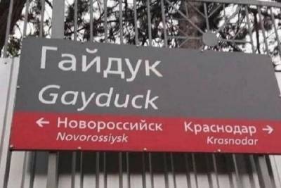 Ж/д станцию под Новороссийском хотят переименовать из-за неблагозвучного перевода - kuban.mk.ru - Новороссийск